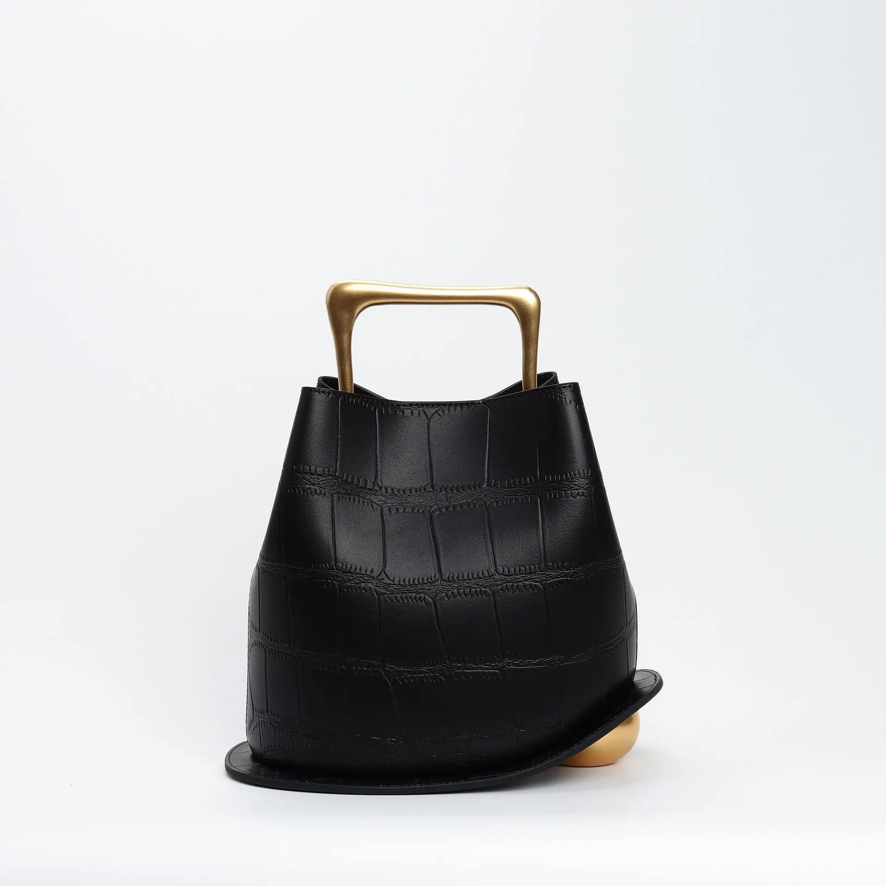 New Cowhide Genuine Leather Minority Korea Handbags Commuter Women Simple All-match Bucket Large Capacity Advanced Shoulder Bag