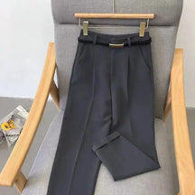 Calças casuais de verão elegantes, moda feminina