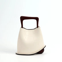 New Cowhide Genuine Leather Minority Korea Handbags Commuter Women Simple All-match Bucket Large Capacity Advanced Shoulder Bag