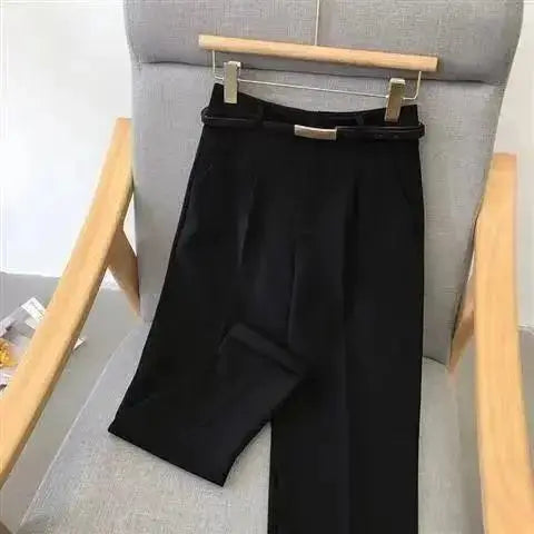 Calças casuais de verão elegantes, moda feminina
