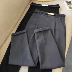 Calças casuais de verão elegantes, moda feminina