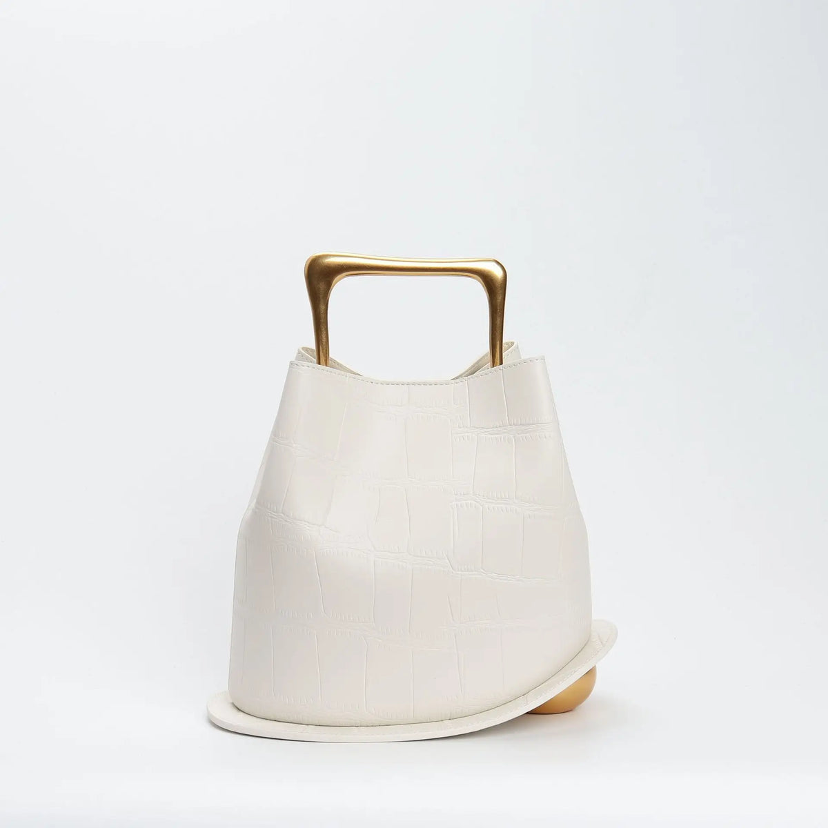 New Cowhide Genuine Leather Minority Korea Handbags Commuter Women Simple All-match Bucket Large Capacity Advanced Shoulder Bag